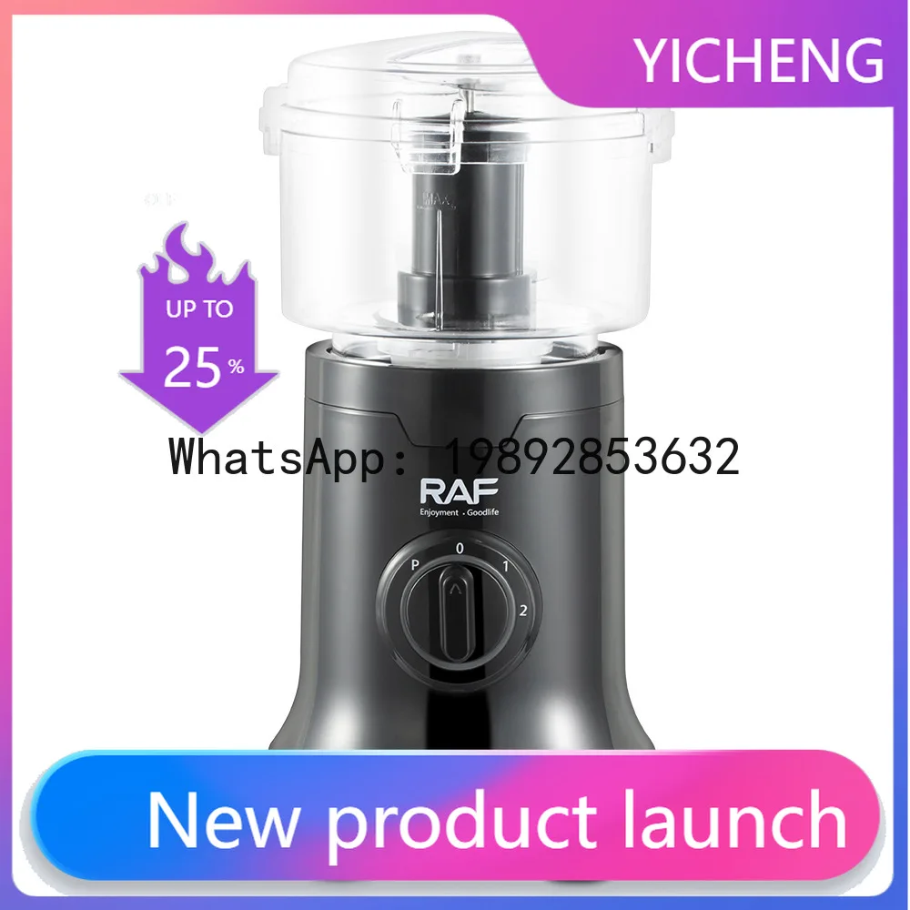 Multifunctional 4-in-1 juicer, food processor, meat grinder, and grinder/mill for home use