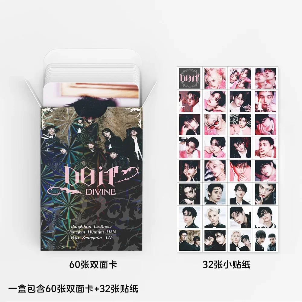 92 Stück Koreanische Hot Idol Neualbum "THIS&THAT" Hochwertige Lomo-Karten Felix BangChan HyunJin I.N Han Fans Sammelkarten – Detail 32