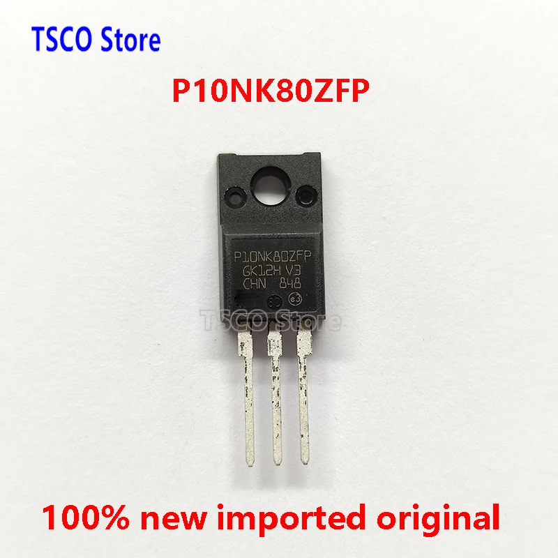 

(10Piece) P10NK80ZFP STP10NK80ZFP 100% New Original