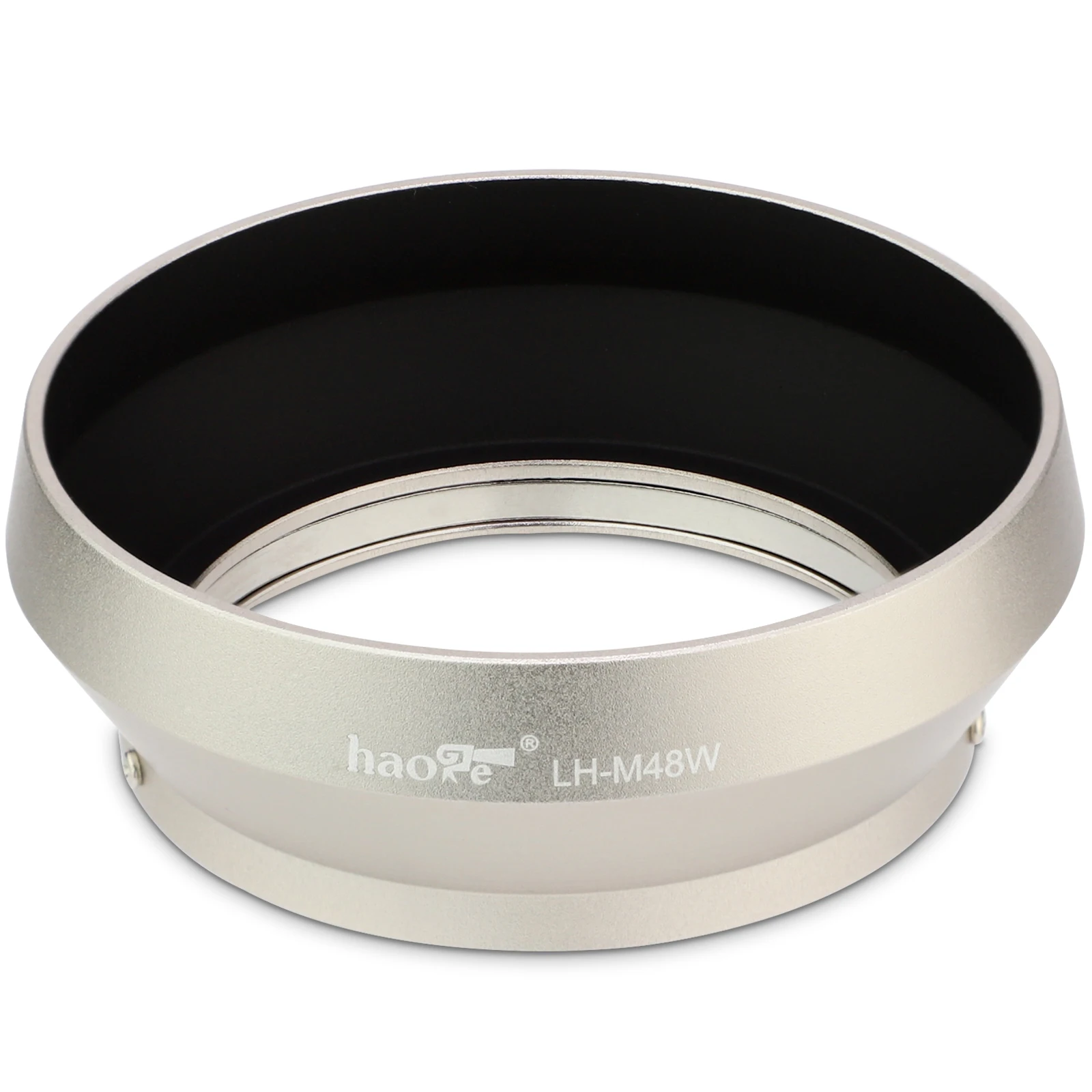 

Haoge LH-M48W металлическая бленда объектива для Olympus M.ZUIKO Digital 17 мм F1.8 заменить LH-48B серебристый