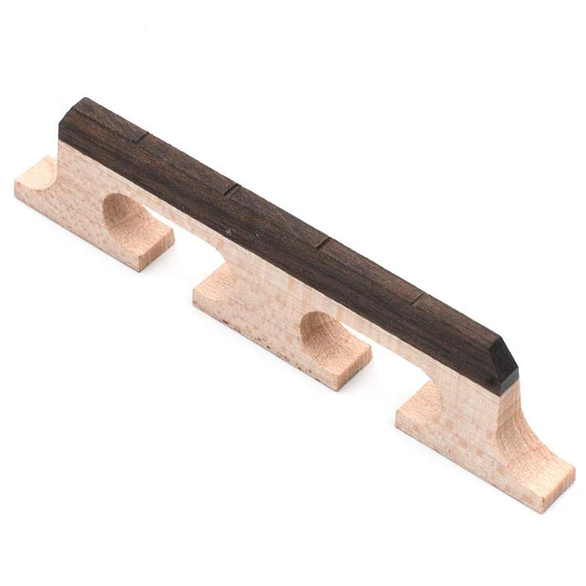 Maple Rose Wood 4 String Banjo Replacement Bridge String Instrument Parts