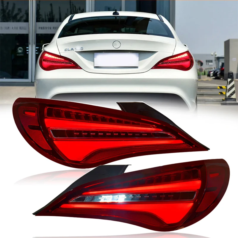 

For Mercedes-Benz CLA W117 Taillight 2013-2019 Upgrading And Modification Taillight Plug And Play LED Rear Lamp A Pair