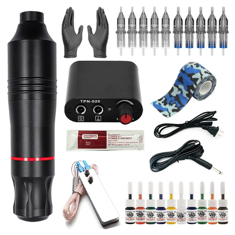 

Wireless Tattoo Machine Pen DC Coreless Motor ForLithium Battery Tattoo All-in-One Machine Tattoo Body Art Tool