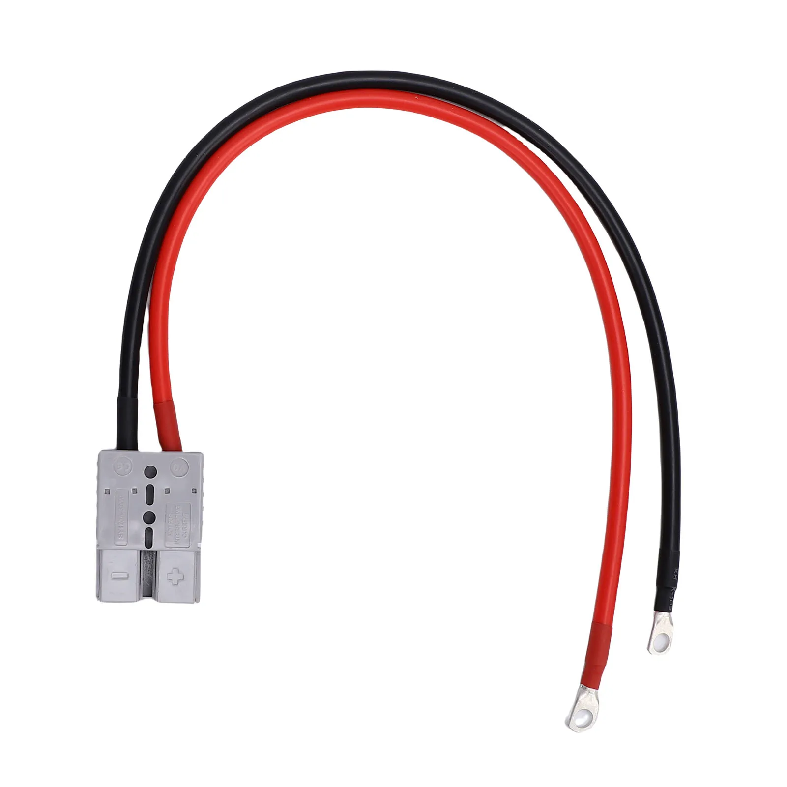 

600V 120A for Anderson Cable Connector with SC16-8 Terminal 6AWG Battery Quick Connector Cable for Electric Forklifts Golf Carts