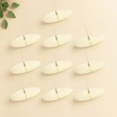 

10Pcs Metal Fixating Tools Holders for Wreath Decorations Festival Use Advent Christmas Thanksgiving