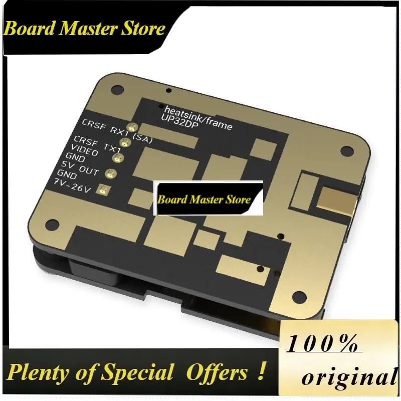 BoMaSTBS UNIFY PRO32 DP 3W 5.8G VTX (MMCX) 3W Wide Band 5.8GHz Video Transmitter Long Range FPV Pilots RC