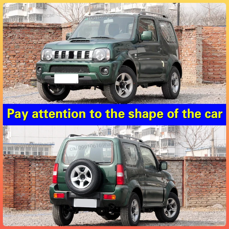 For Suzuki Jimny 2005-2018 Car Tire Mud Flaps Durable Splash Guards Custom Fit All-Weather Protection Easy Installation