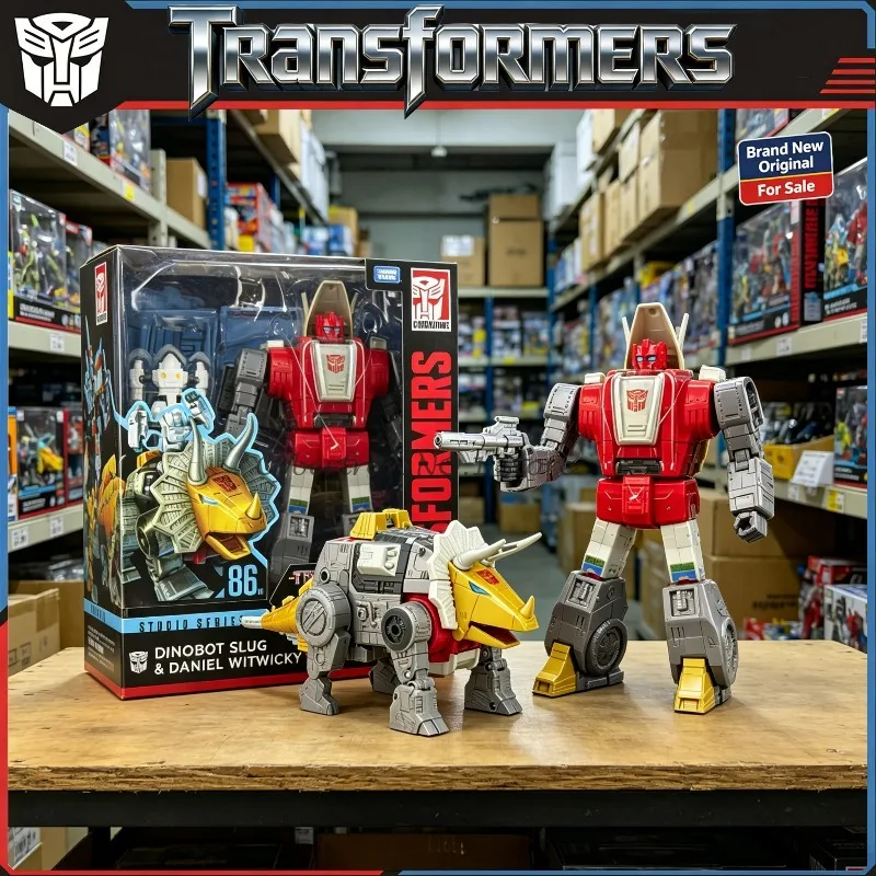 Figuras de Acción Coleccionables Transformers Anime Robots Deformables Slag SS-86 07 Personaje de Película Daniel Witwicky Modelo de Regalo