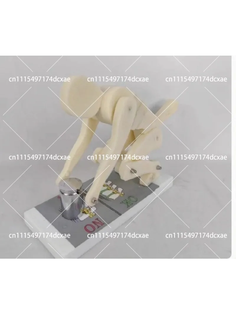 Weightlifting Training Simulator, Bending Squat Exercise Aid, Waist Support Fitness Equipment