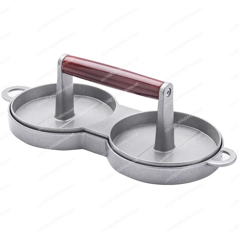

Rice ball burger patty mold DIY merchant kitchen ins super fire double hole tool hand-pressed biscuit