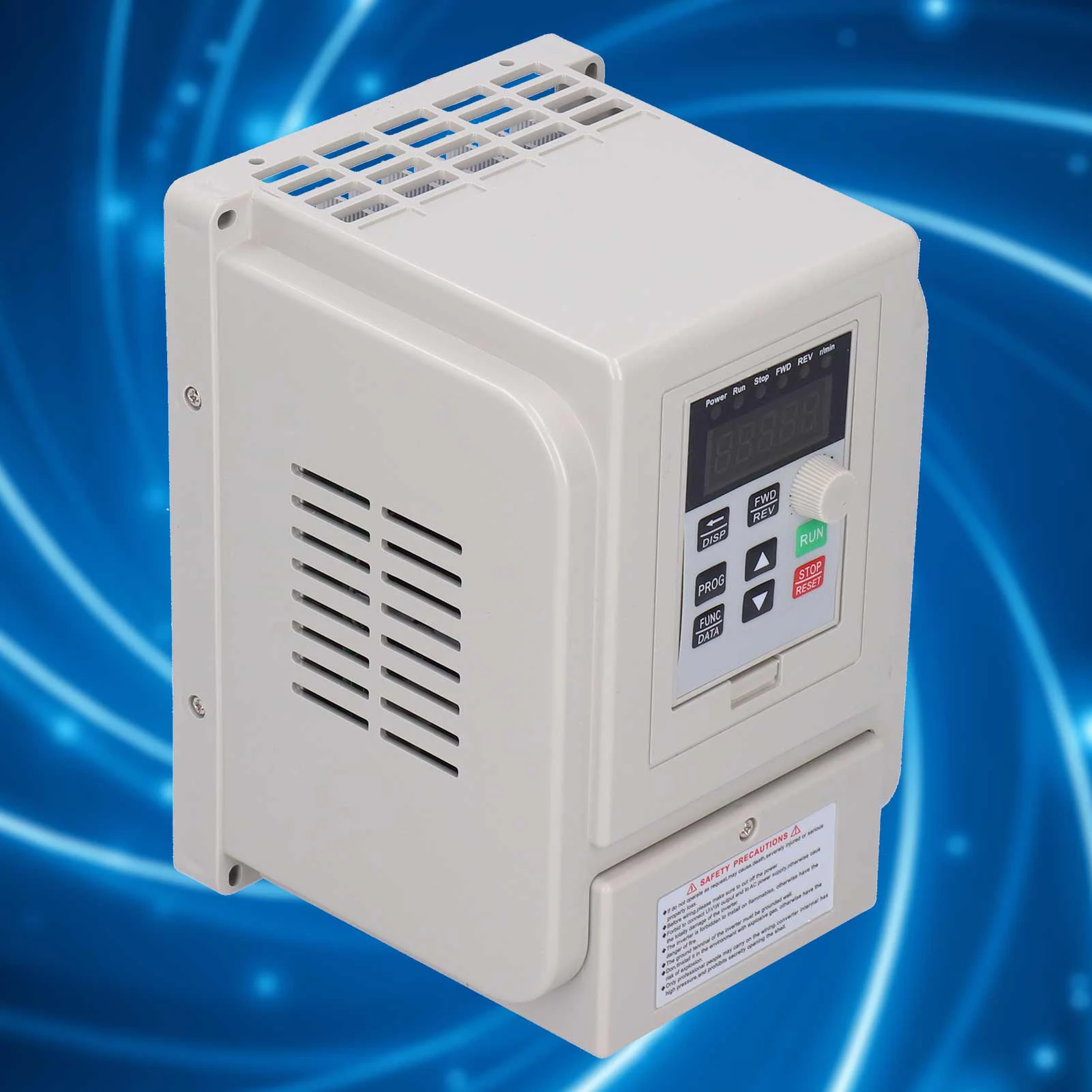 มอเตอร์อินเวอร์เตอร์อินเวอร์เตอร์ความถี่ตัวแปร Motor Speed Controller เอาต์พุต 3 เฟส 220V 2.2KW AT5-2200X 3 เฟสอินพุตอินเวอร์เตอร์