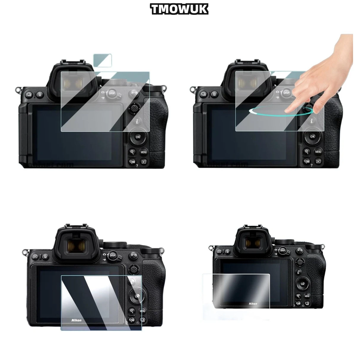 

For Nikon Z5 Z6 Z7 Z8 Z9, Optically Clear Film, 9H Hardness, Anti-Scratch