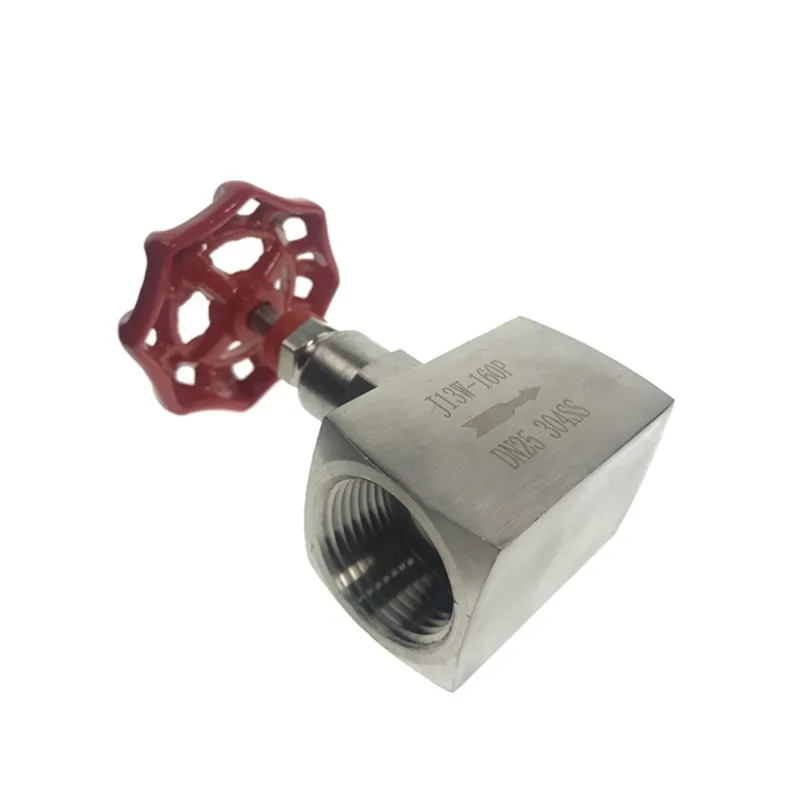 Female 304 Stainless Steel Needle Globe Valve Rigidity seal valve