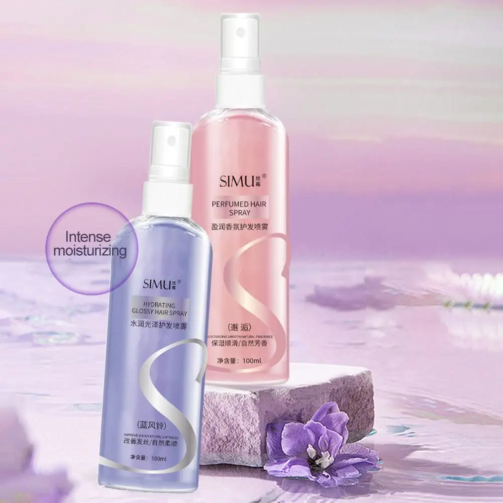 عطرة العناية بالشعر رذاذ الزيوت العطرية طويلة الأمد ترك في ضوء لينة النباتات الطبيعية رذاذ الزيت العطري للجاف المجعد Ha F5Q4