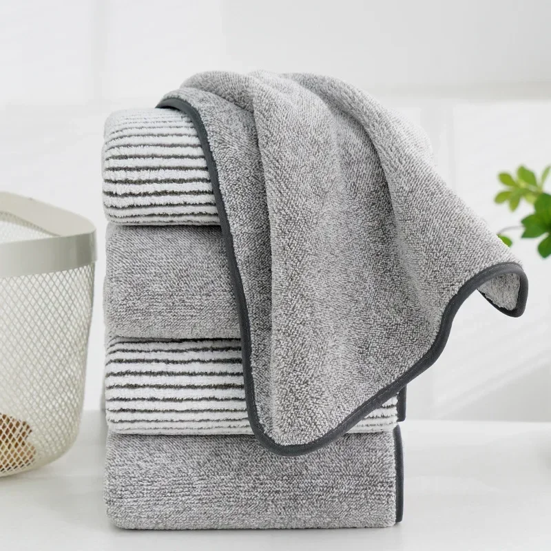 Asciugamano in cotone asciugamano per il viso addensato assorbente forte asciugamano per adulti morbido senza spargimento regalo per la casa da
