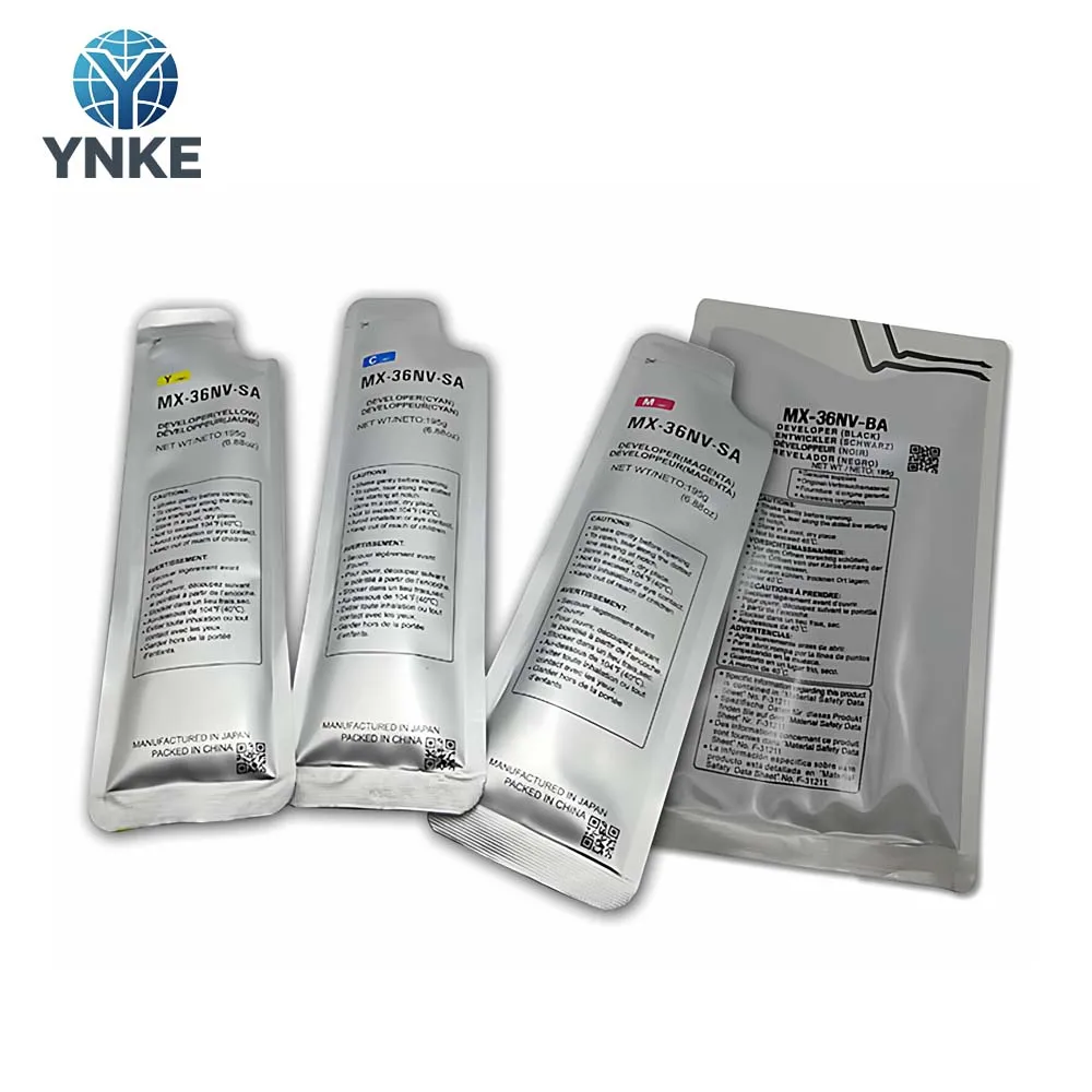 195g MX36 Developer For Sharp MX2618 MX3114 MX3118 MX3618 MX2318 MX2018 MX23 MX-36AV Developer Powder Import Carrier 1Bag