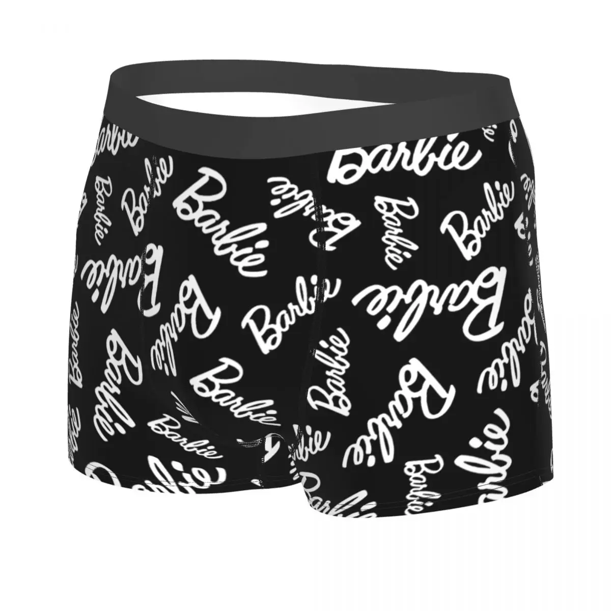 Barbie Underwear Men Printed Customized Boxer Briefs Shorts Panties Soft Underpants