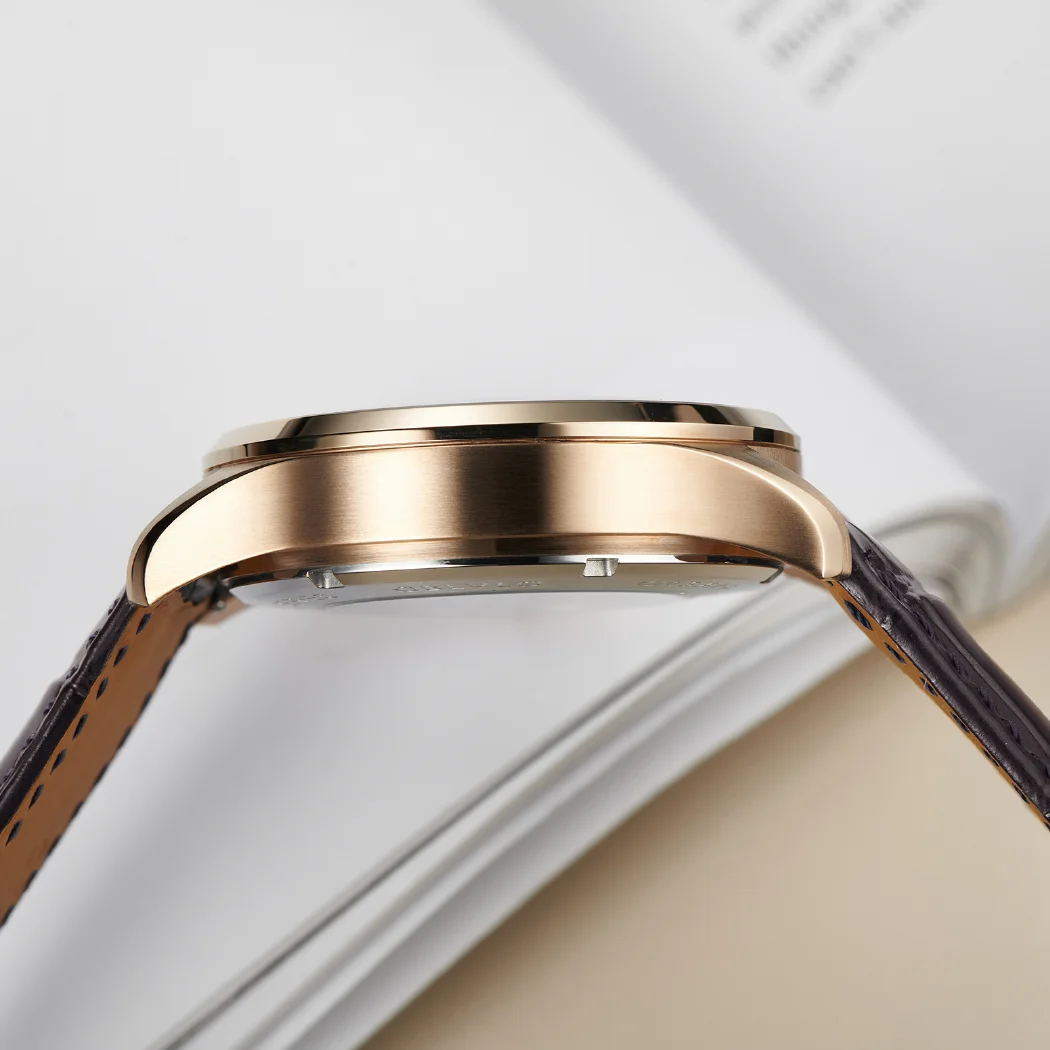 Модные Мужские автоматические механические часы OBLVLO, светящиеся водонепроницаемые часы с кожаным ремешком и 12 созвездиями, Подарочные часы GC