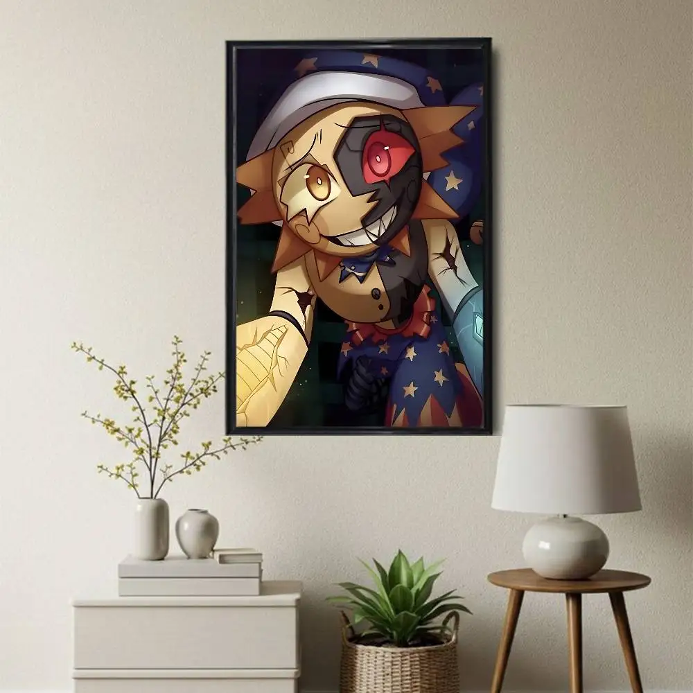 Roxanne Wolf Eclipse FNAF Poster Prints Wall Art Picture Painting Gift Living Room Restaurant Bar Large Dec Sticker