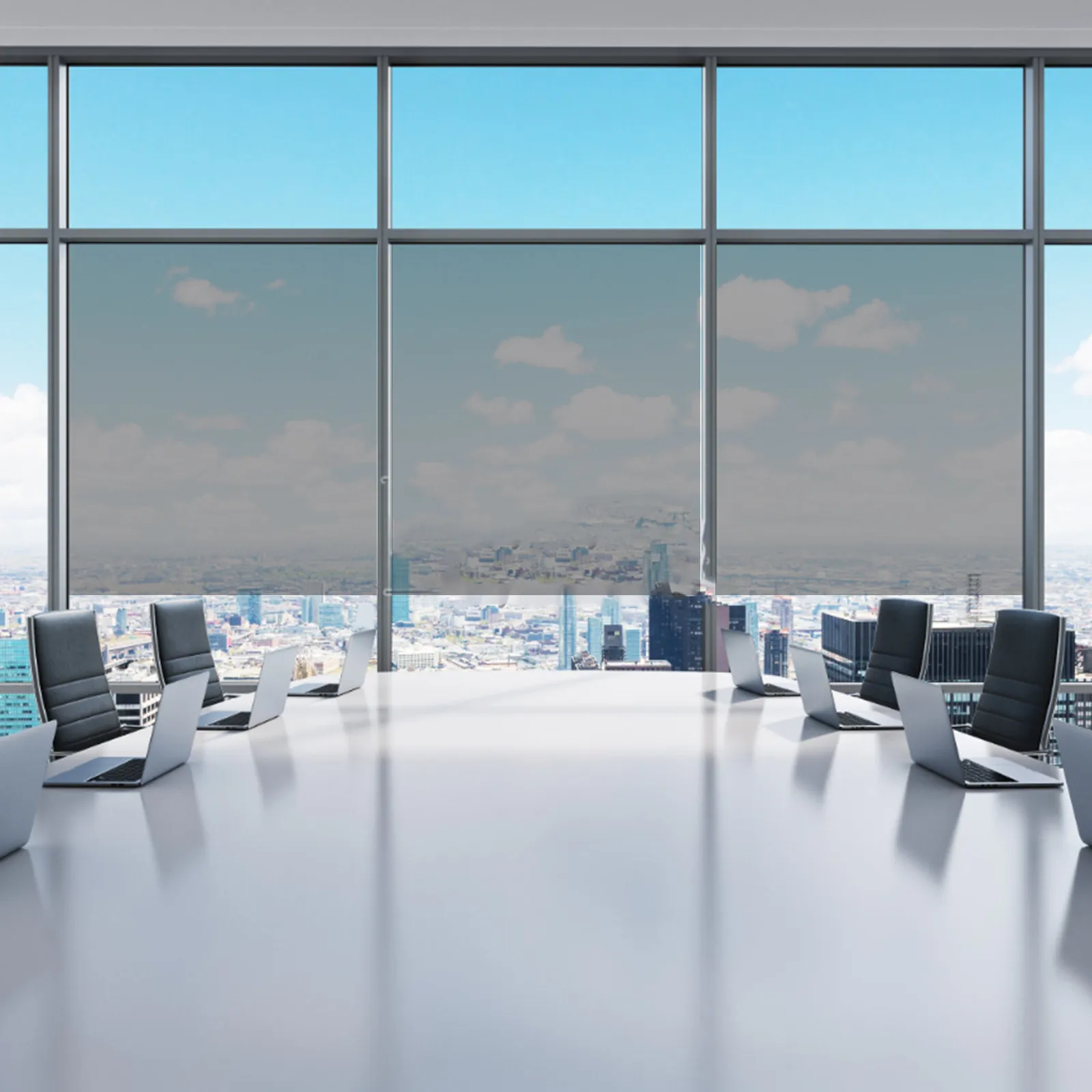 1 Roll Removable Privacy Window Film for Home Way Mirror Design Uv Protection Heat Insulation Daytime Privacy Window