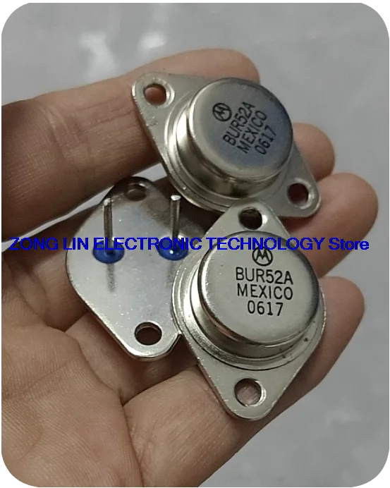 BUR51 BUR51A BUR52 BUR52A Imported New Gold Sealed Iron Cap Tube TO-3 Inverter Special Tube