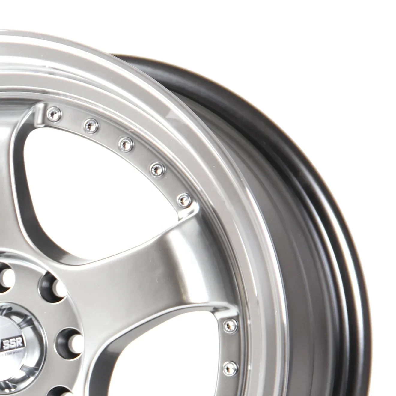 Wholesale Factory Auto parts 16 17 inch 4 5 holes 5x114.3 5 Spoke design alloy rims passenger car wheels