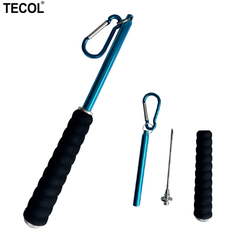

TECOL Aluminum Fish Deflating Needle 22CM Awl of Releasing Grip EVA Handle Reducing Air Pressure Hollow Awl Fish Exhaust Tool