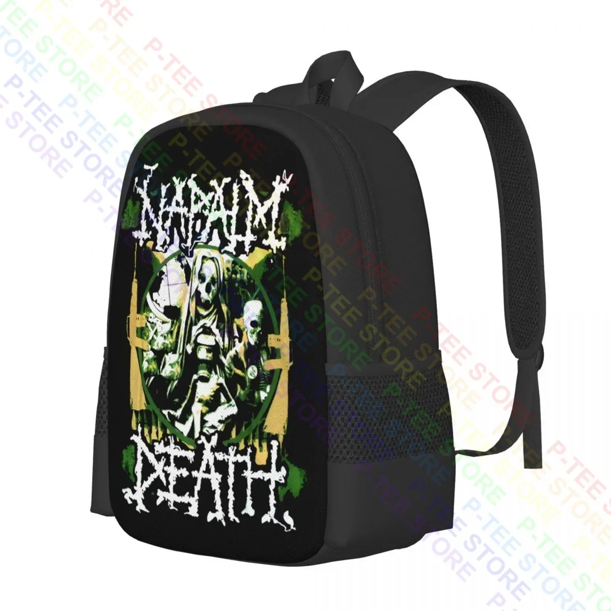 Napalm Death+Righteous Pigs Defecation Terrorizer Carcass Brutal Truth P-1245Backpack Large Capacity Fashion School Sport Bag