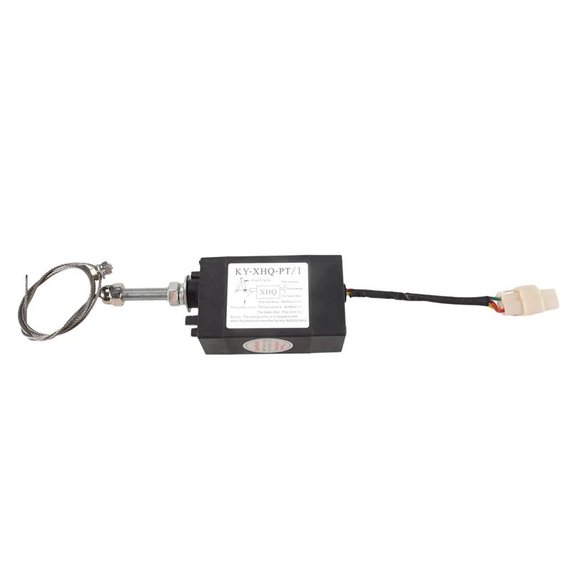 Normally Closed Engine Flameout Device Engine Stop Solenoid Valve XHQ-PT Power Off Pull Flameout Solenoid Valve