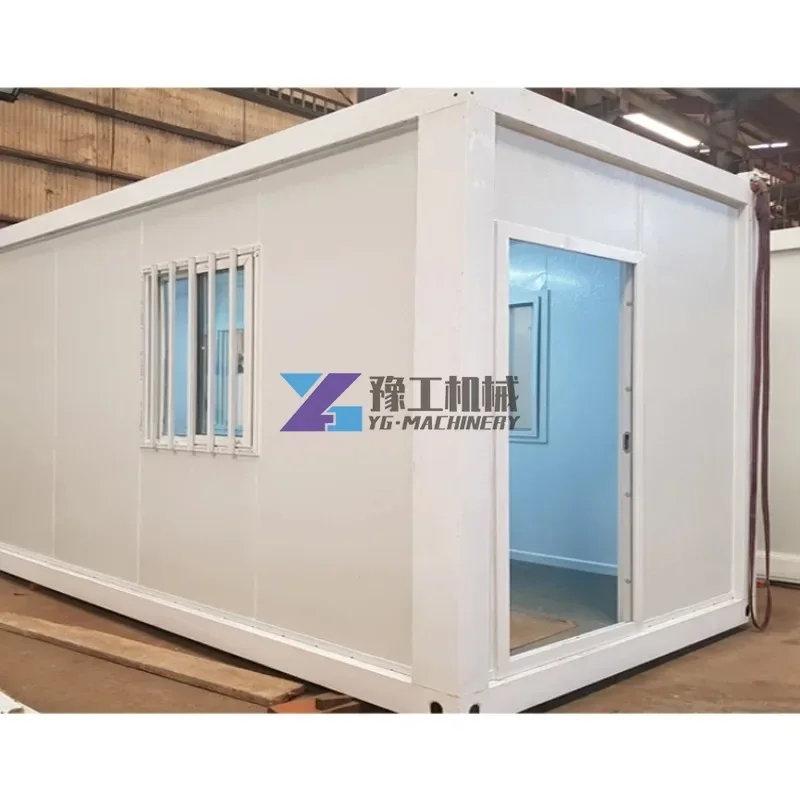 لوازم المصنع سهلة التجميع، حزمة مسطحة محمولة جاهزة الصنع، إطارات حاوية شحن وحدات متنقلة، منزل منازل