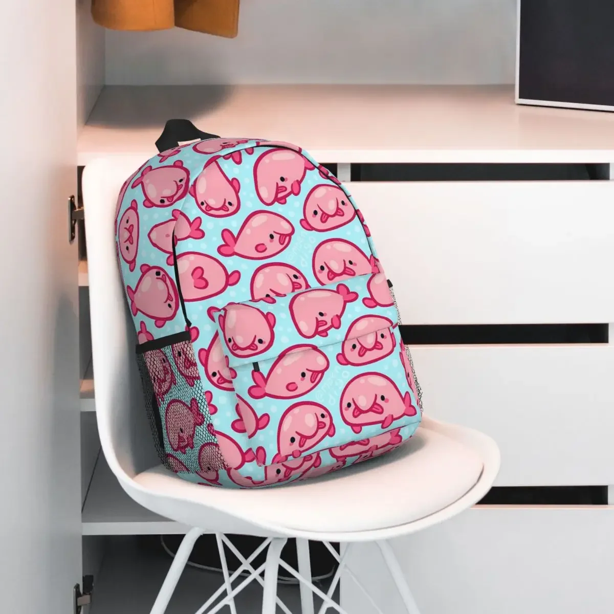 Blob 2.0 Backpacks Boys Girls Bookbag Cartoon Students School Bags Laptop Rucksack Shoulder Bag Large Capacity