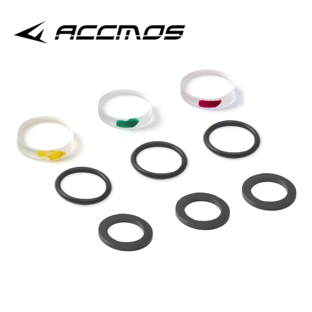 Archery Compound Bow Arrow Peep Core Sight Lenses for Hunting Shooting Target Sighting Accessories