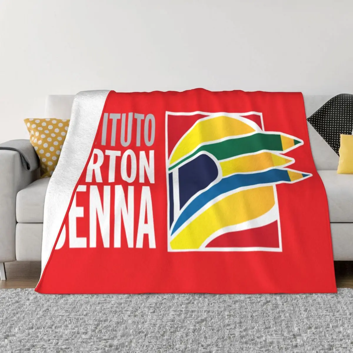 Ayrton Senna 4 178 Bedroom Knee Blanket Blankets And Blankets Throw Blanket