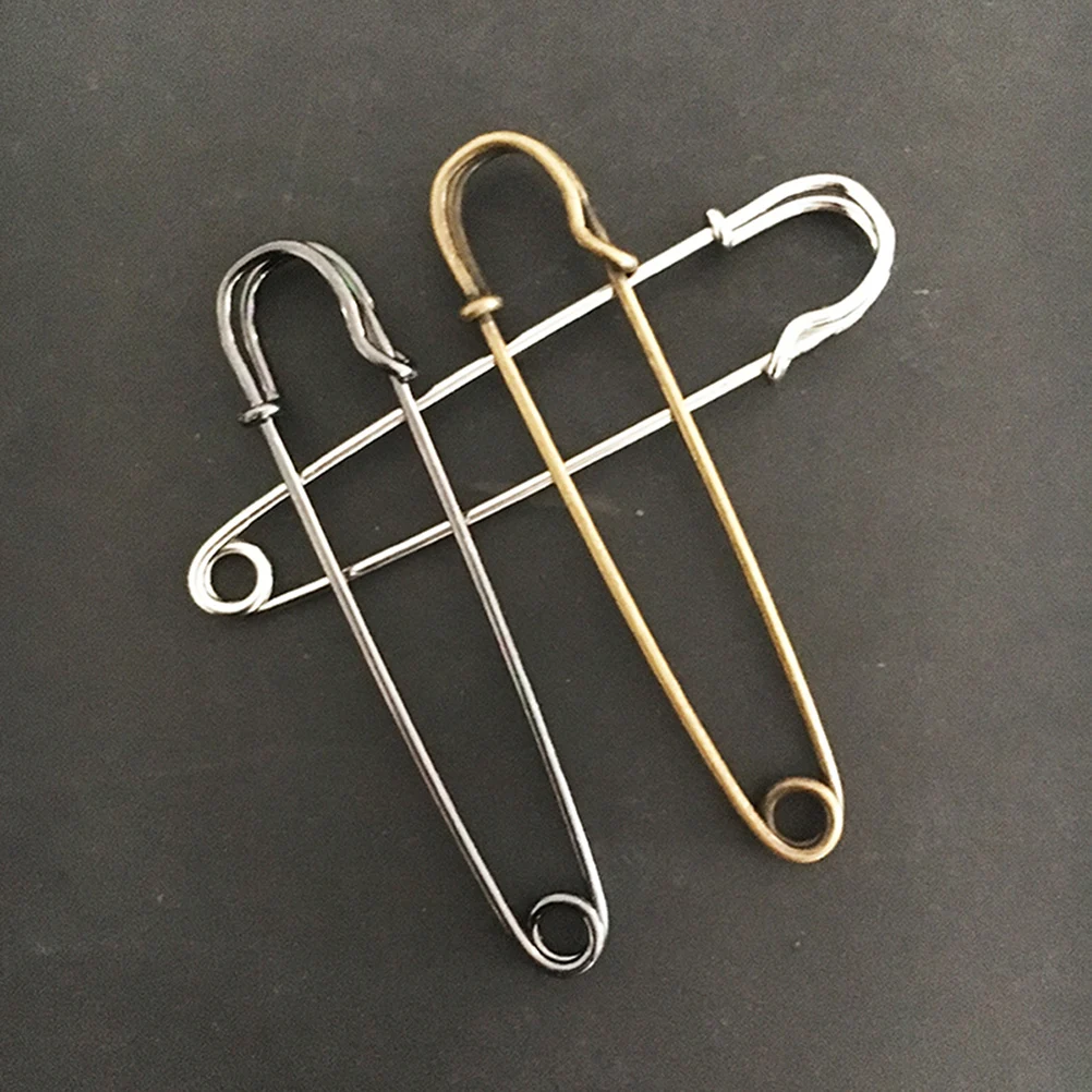 

20pc Metal Clips Durable Heavy Duty Large Pins Paper Supplies Office Use Oversized Wallet Holders Letter Organizers