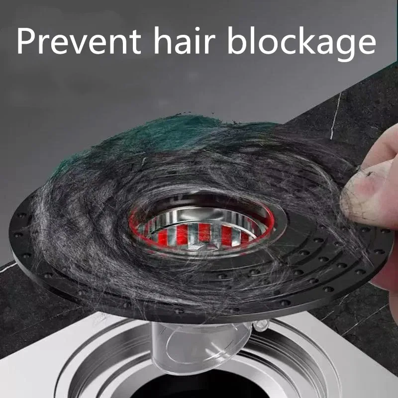 Floor Drain Core Shower Floor Strainer Cover Toilet Sewer Anti-odor Plug ABS No Smell Bathroom Toilet Sewer Shower Drain view 4