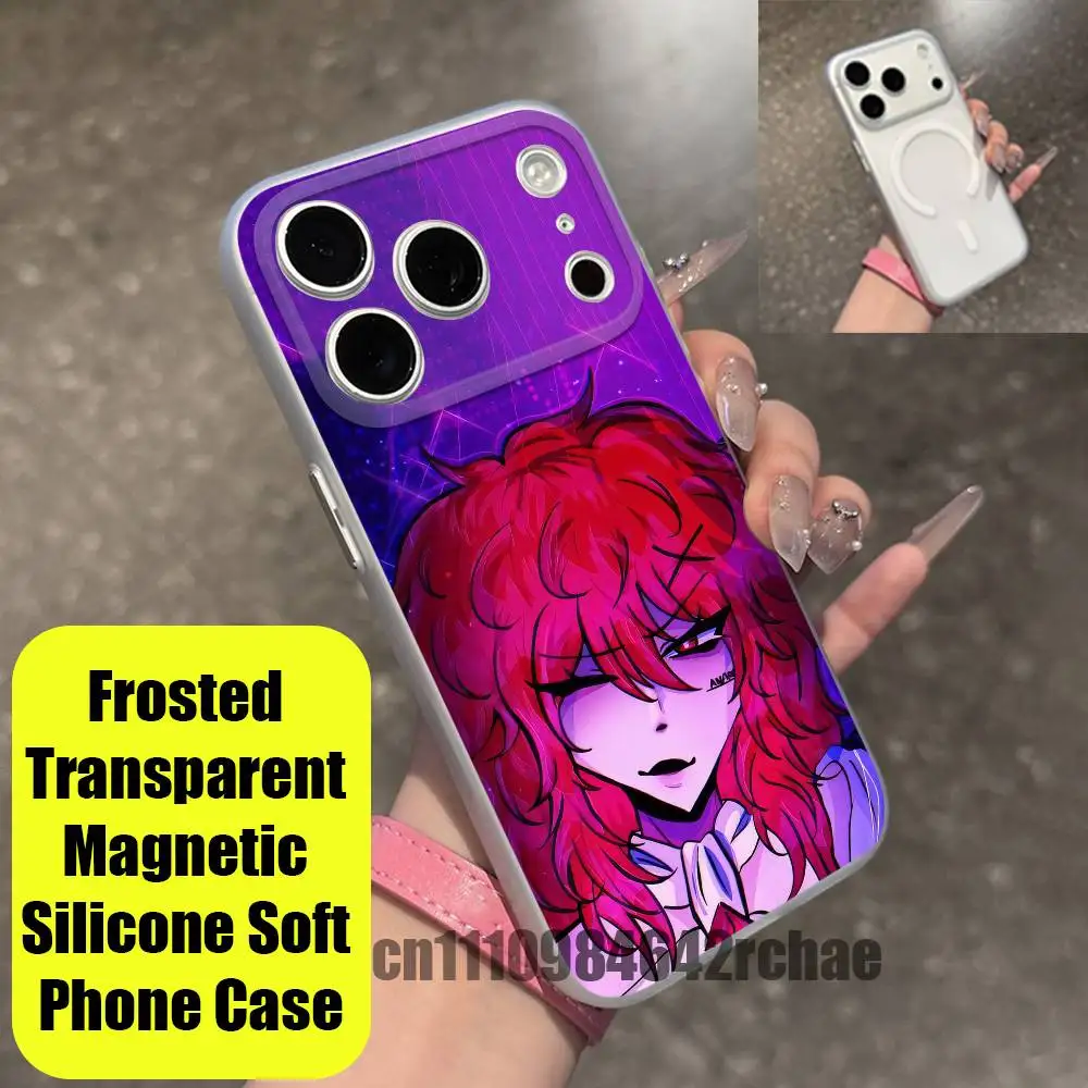 For Singer Asteria Phone Case For iPhone 14 16 18 12 15 13 17 11 Pro Max Plus Mini For Magsafe Magnetic Clear