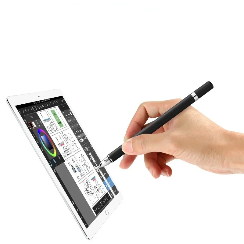 

Capacitive Screen Stylus Pen, 2 In 1 Fiber Drawing Tablet Pen, Touch Pen for Mobile Phone, Smart Pen Accessories