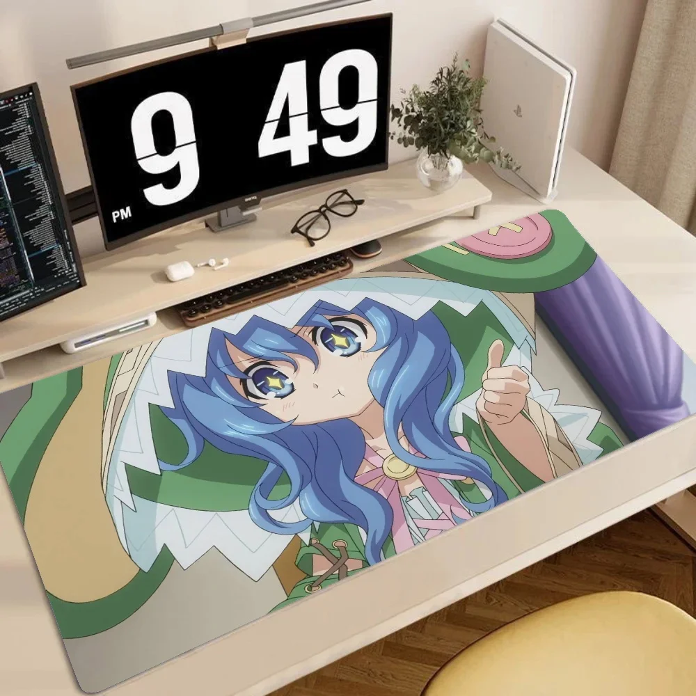 DATE A LIVE Himekawa Yoshino Mousepad Mouse Pad Anime Art XXL Keyboard Mousepad Desk Mat Gamer Office Mouse Pad Gamer Mouse Pad