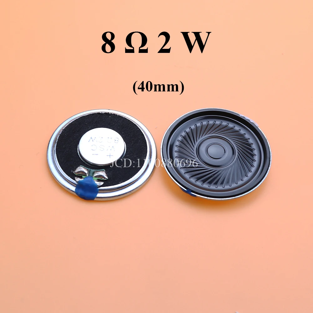 1PC 0.5W 1W 2W 8R 32R Mini Speaker 8 32 Ohm Ultra-thin Horn Speaker 20mm 23mm 26mm 28mm 32mm 36mm 40mm 45mm 50/57mm Loudspeaker