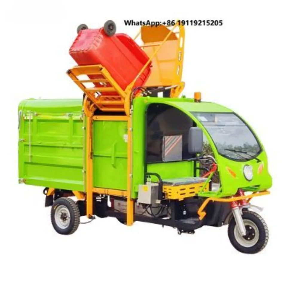 Hydraulic Swing Arm Garbage Truck for Commercial Waste Container Lifting and Urban Sanitation Operations