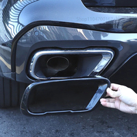 New！For BMW X5 G05 X7 G07 2019+ M Sport Stainless Version Car Pipe Throat Exhaust Outputs Tail Frame Trim Cover Auto Accessories
