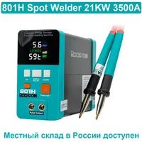 801H Spot Welder Pulse 3500A Lithium Iron Phosphate Batteries Can Be Welded Welding Aluminum And Nickel Welding Machine
