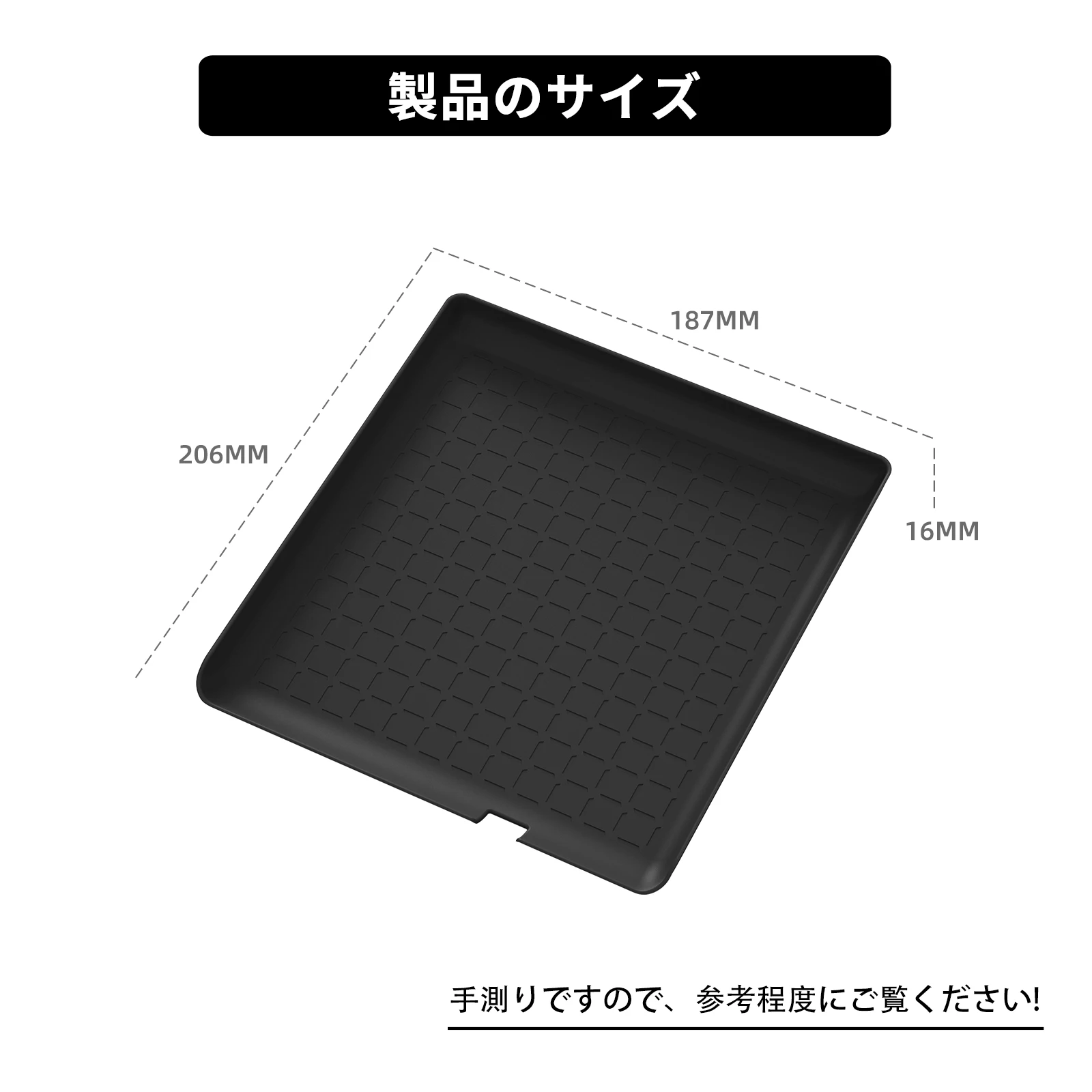 RHD for Toyota RAV4 2026 (Right Rudder only) Car Center Console Storage Mat Car Central Pad Organizer Interior Accessories