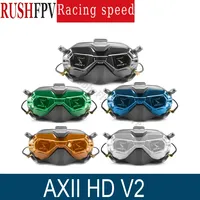 Lumenier AXII HD 2 Patch Visor 5.8GHz 8.4dBi with AXII HD 2 Stubby LHCP Antenna Combo Set for DJI Digital HD FPV Goggles RP-SMA