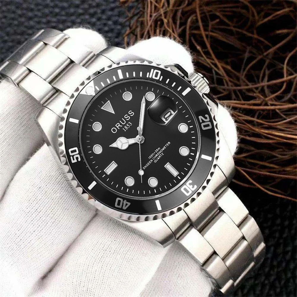 Nova personalidade cavalheiro relógio masculino durável bonito elegante trabalhadores de escritório viajantes estudantes relógio de alta qualidade