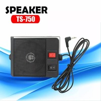 External Speaker TS-750 for YAESU KT-780plus KT-8900 KT-980PLUS Two Way Radio Car Mobile Radio ABS CB Radios External Speaker