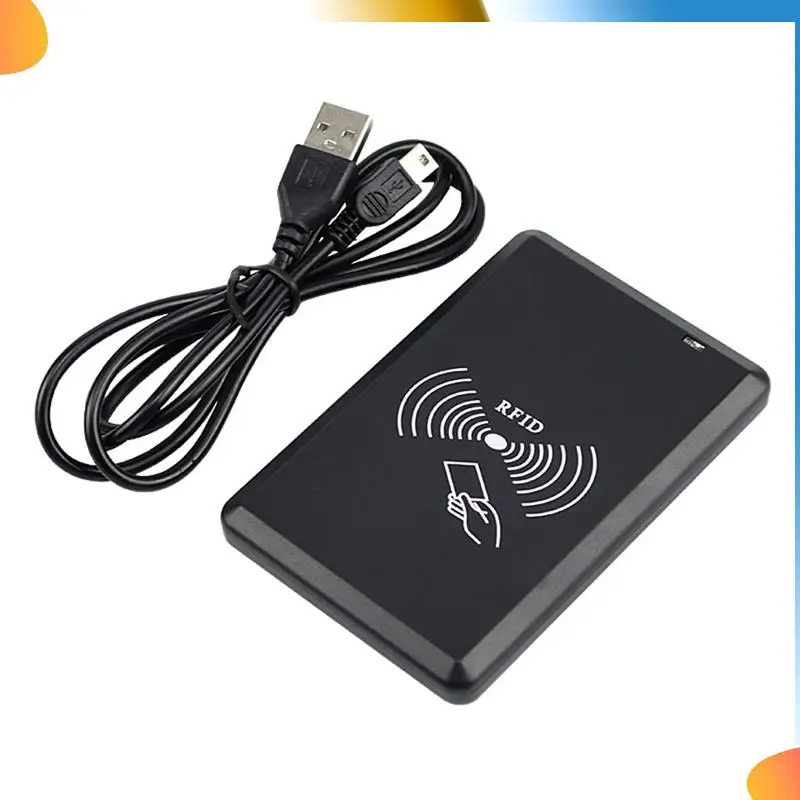 B48A USB RFID Reader IC Card Reader Contactless Smart Card Reader HID Driver-Free Support Window Linux Android System