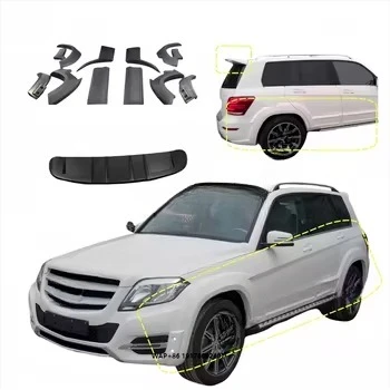 New  GLK Front/Rear Spoilers Side Skirts Body Kits Fenders Trunk Lids & Bumpers for Retrofit/Upgrade