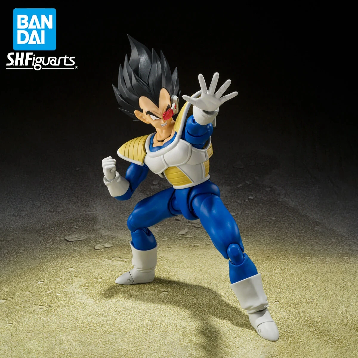 

Original In Stock Bandai Shfiguarts Dragon Ball Power Level Vegeta Figure Anime Genuine Model Toy