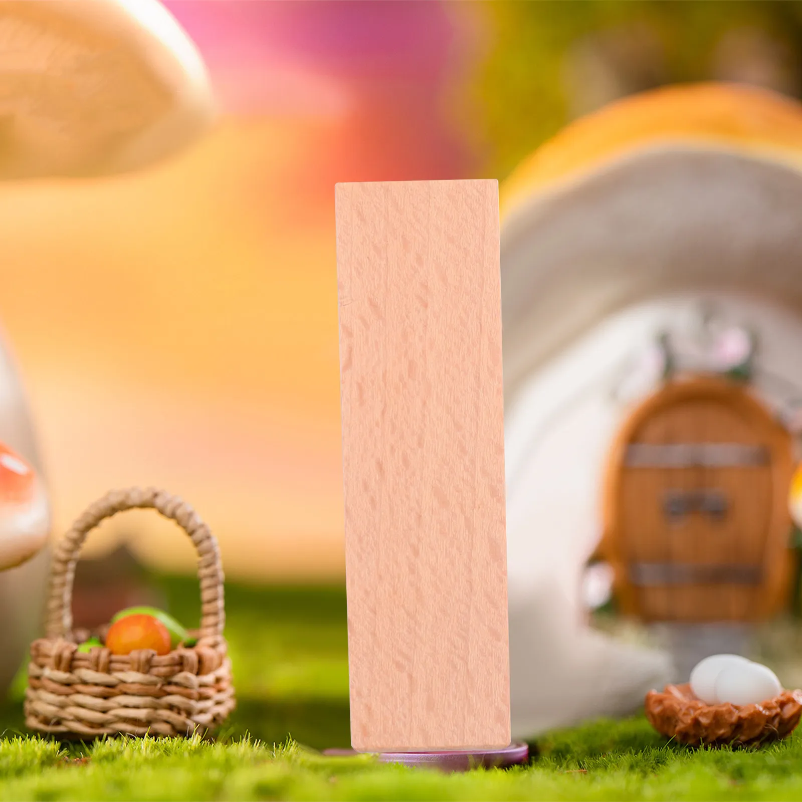 

Набор из 8 высококачественных деревянных штампов для детских поделок, толстые штампы из бука для скрапбукинга, винтажный стиль, для рукоделия